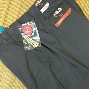 Men's sport golf Fila pants new 42x30 pockets